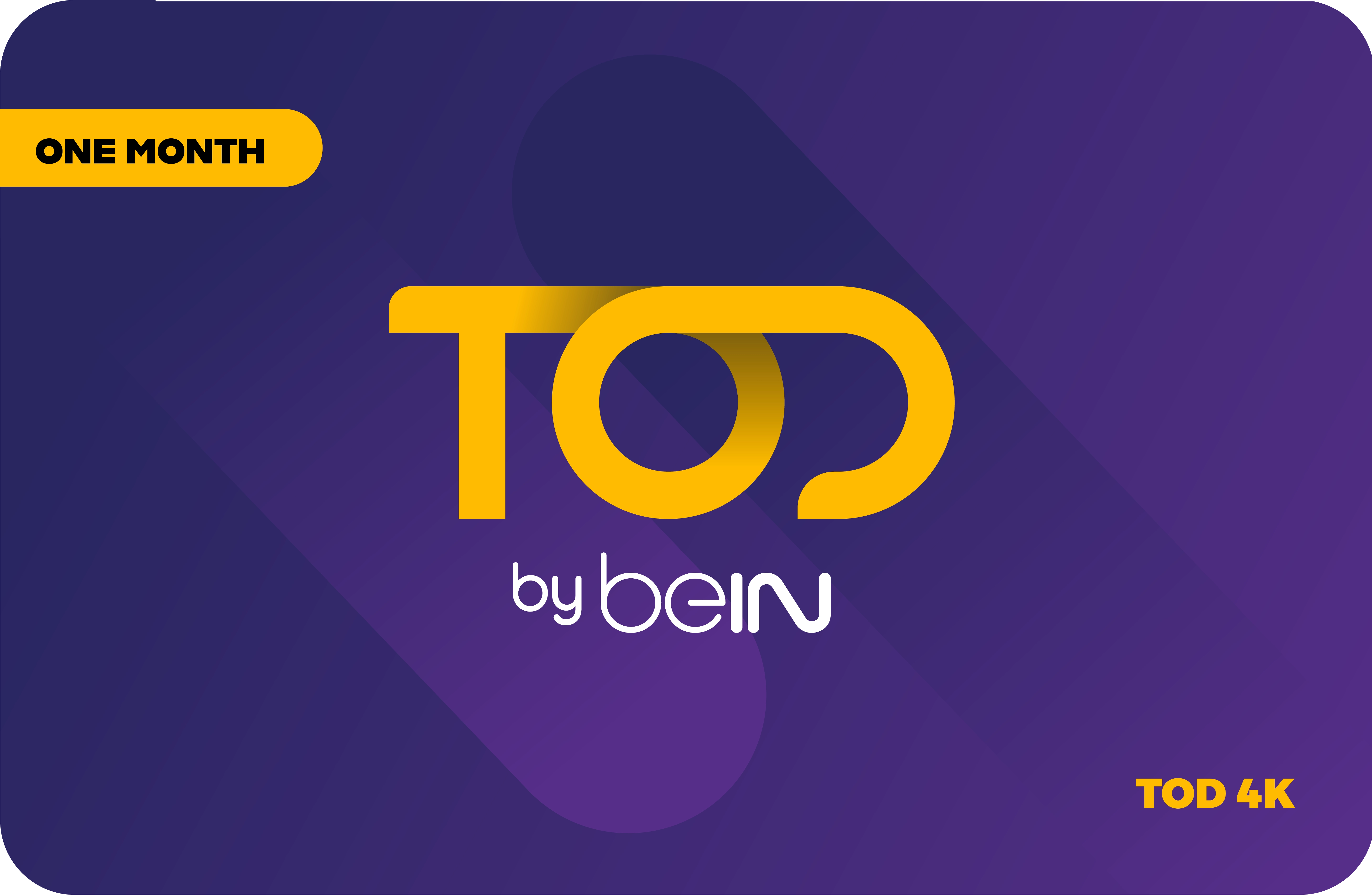 TOD by beIN | اشتراكات تود الرسمية (كود تفعيل)