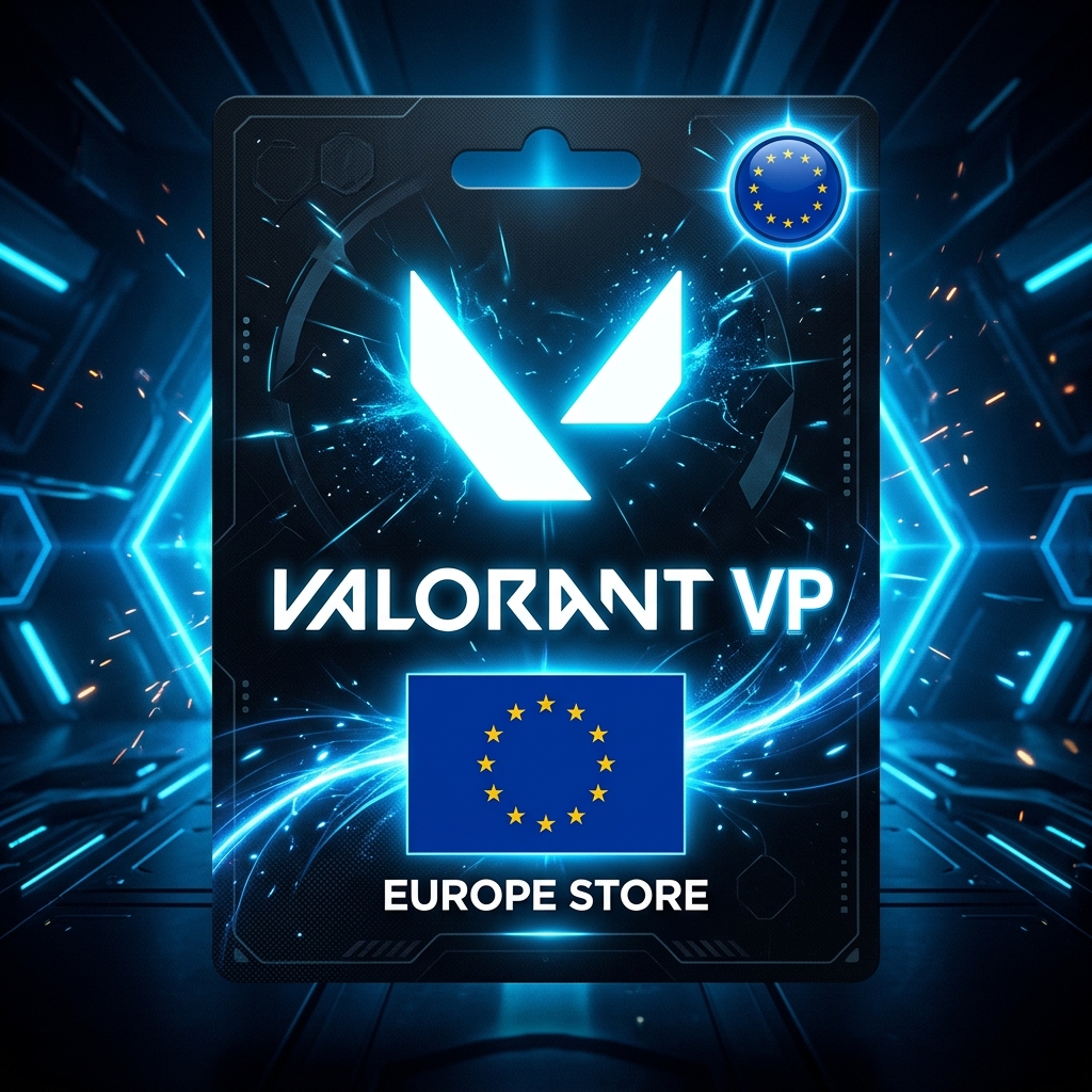 شحن نقاط فالورانت (Valorant Points) | كود رقمي (السيرفر الأوروبي EU)